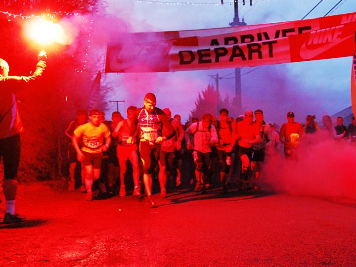 Ambiance au départ Ambiance au départ
