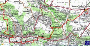 Trajet CEA->Chevreuse